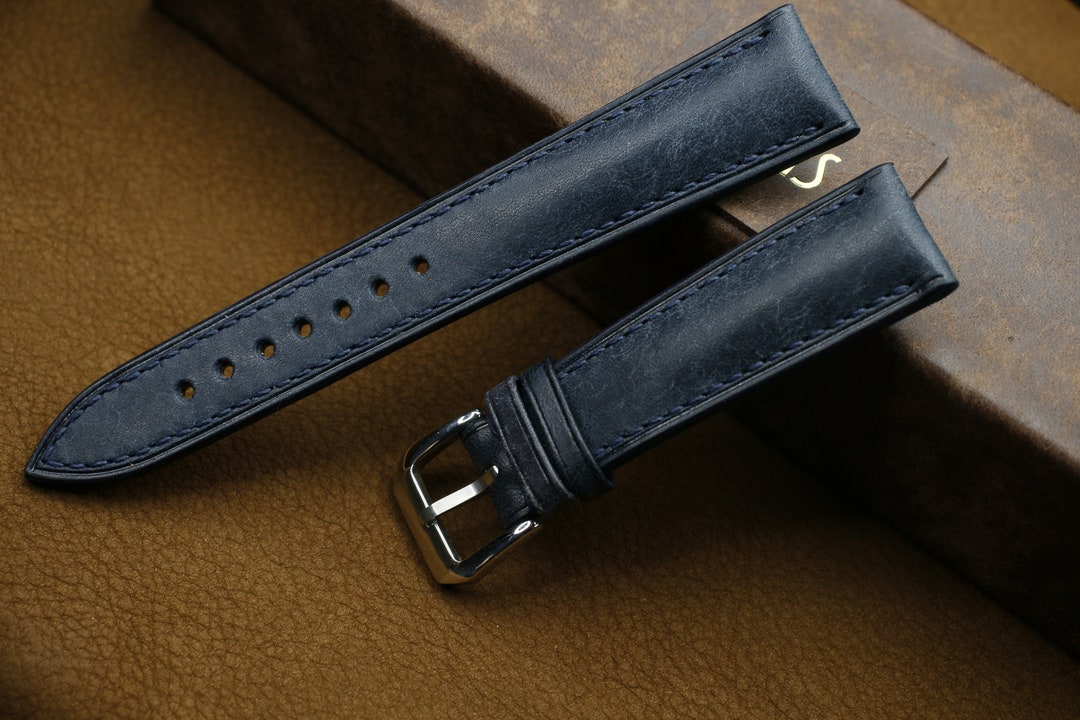 Pueblo Dark Navi Leather Watch Strap 24mm,22mm,21mm,20mm,19mm,18mm,16mm-pueblo-navy-f-s-m-n - Etsy Pueblo Dark Navi Leather Watch Strap 24mm,22mm,21mm,20mm,19mm,18mm,16mm-pueblo-navy-f-s-m-n - Etsy