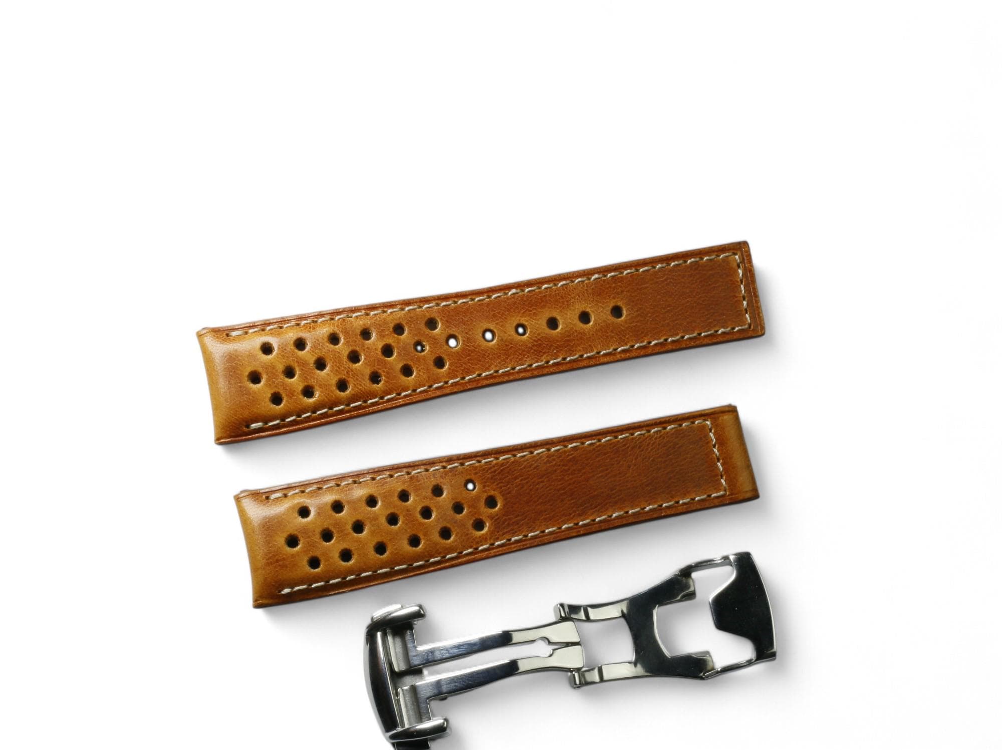 Rally Omega tuscany Conag leather padded watch strap-TUSCANY Omega RALLY -CONAG-V-K-M-T-