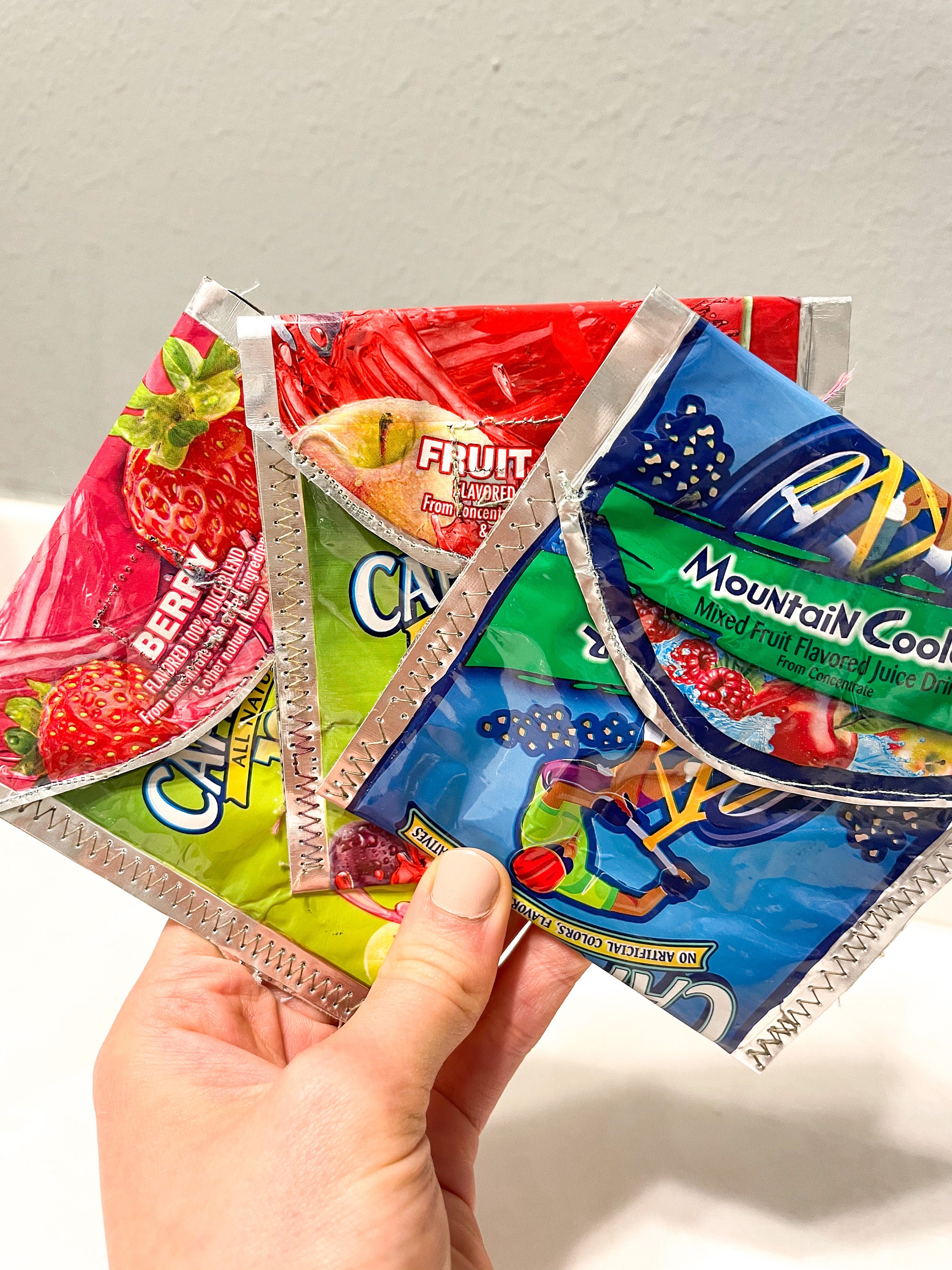 Juice Pouch Wallet Etsy