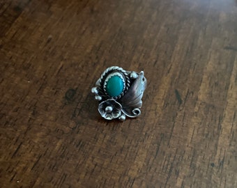 Anillo de plata vintage