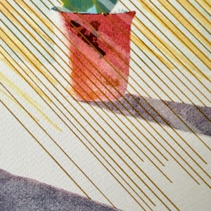 David Hockney Sun Print, The Weather Series, Limited Edition Lithograph image 9