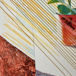 David Hockney Sun Print, The Weather Series, Limited Edition Lithograph image 7