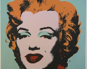 Andy Warhol, Marilyn Monroe, Plate Signed Lithograph - Etsy 日本