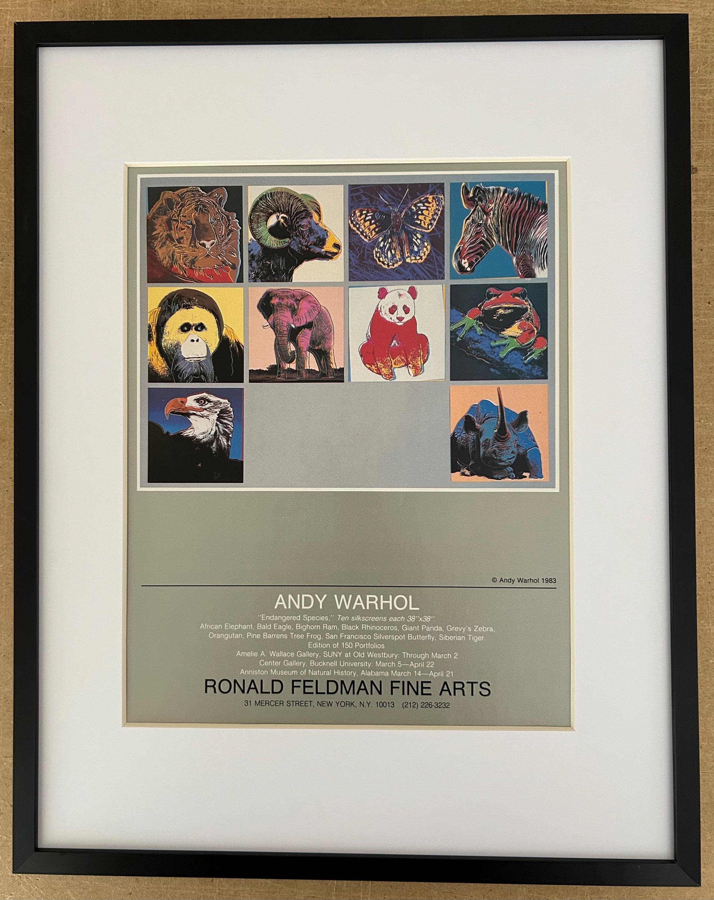 Adam Lister Andy Warhol ジークレープリント 1/50 Adam Lister Andy