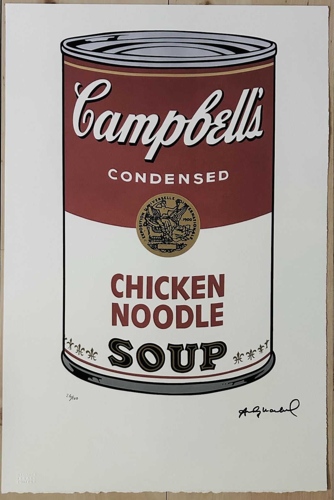 Campbells Soup Series II/ウォーホル/ポスター Andy Warhol (after) 