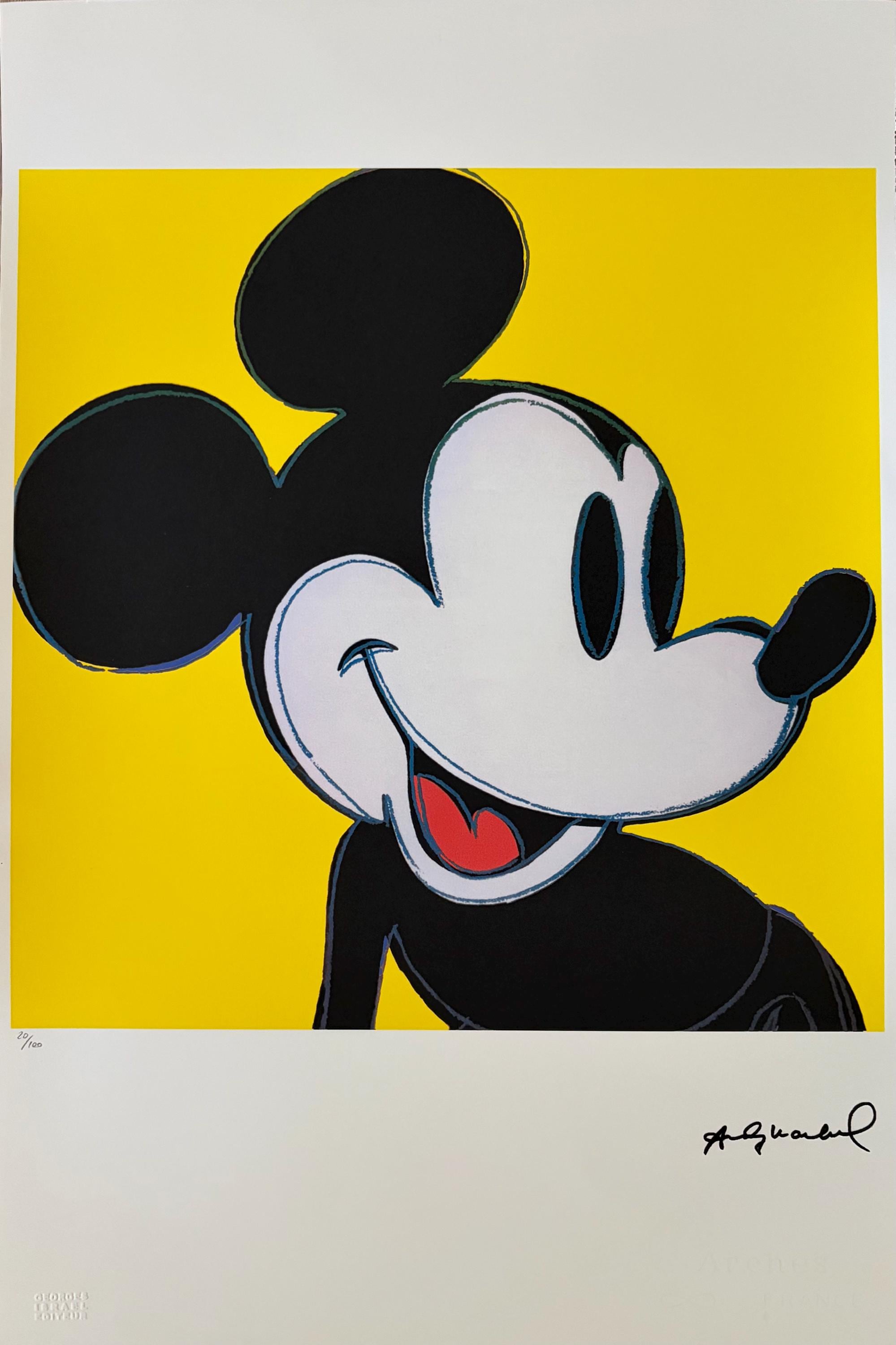 Warhol mickey mouse - Etsy 日本