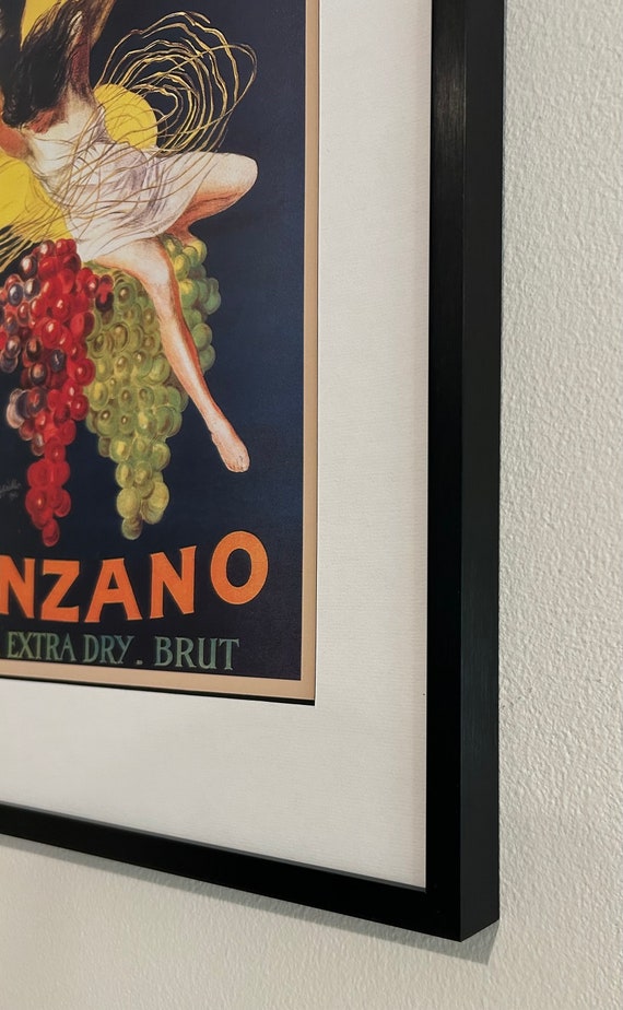 Framed Vintage Cinzano Print Ad From 1920s - Etsy