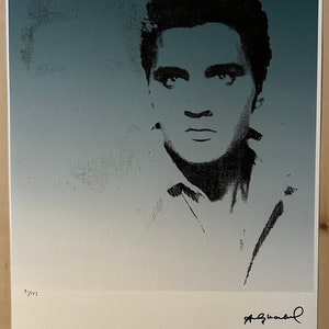 Andy Warhol &#39;Double Elvis&#39; Lithograph Print (71/125)