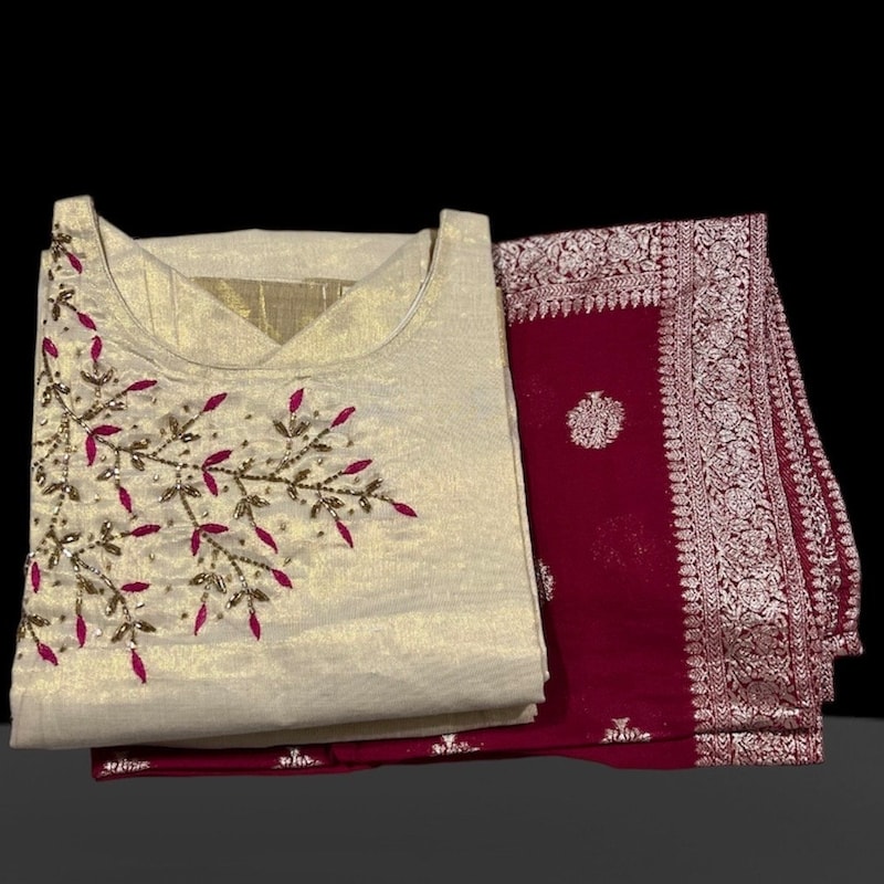 salwar with shawl