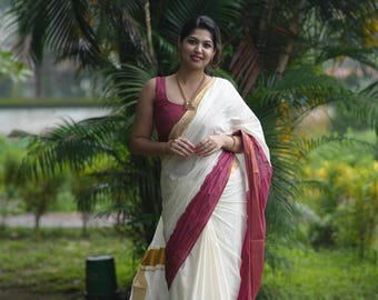 Kerala Traditional Saree