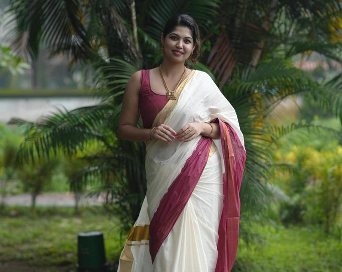 Kerala Traditional Saree