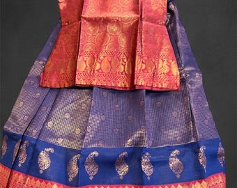 Pattu pavada/lehenga