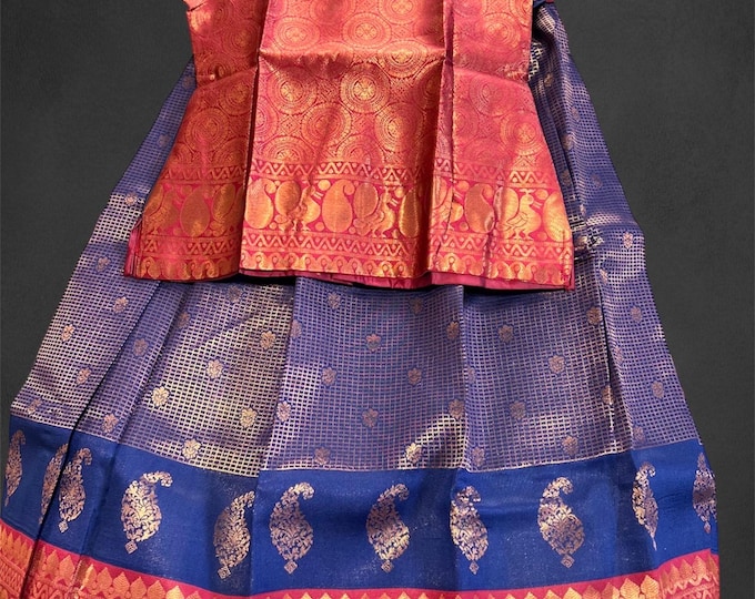 Pattu pavada/lehenga