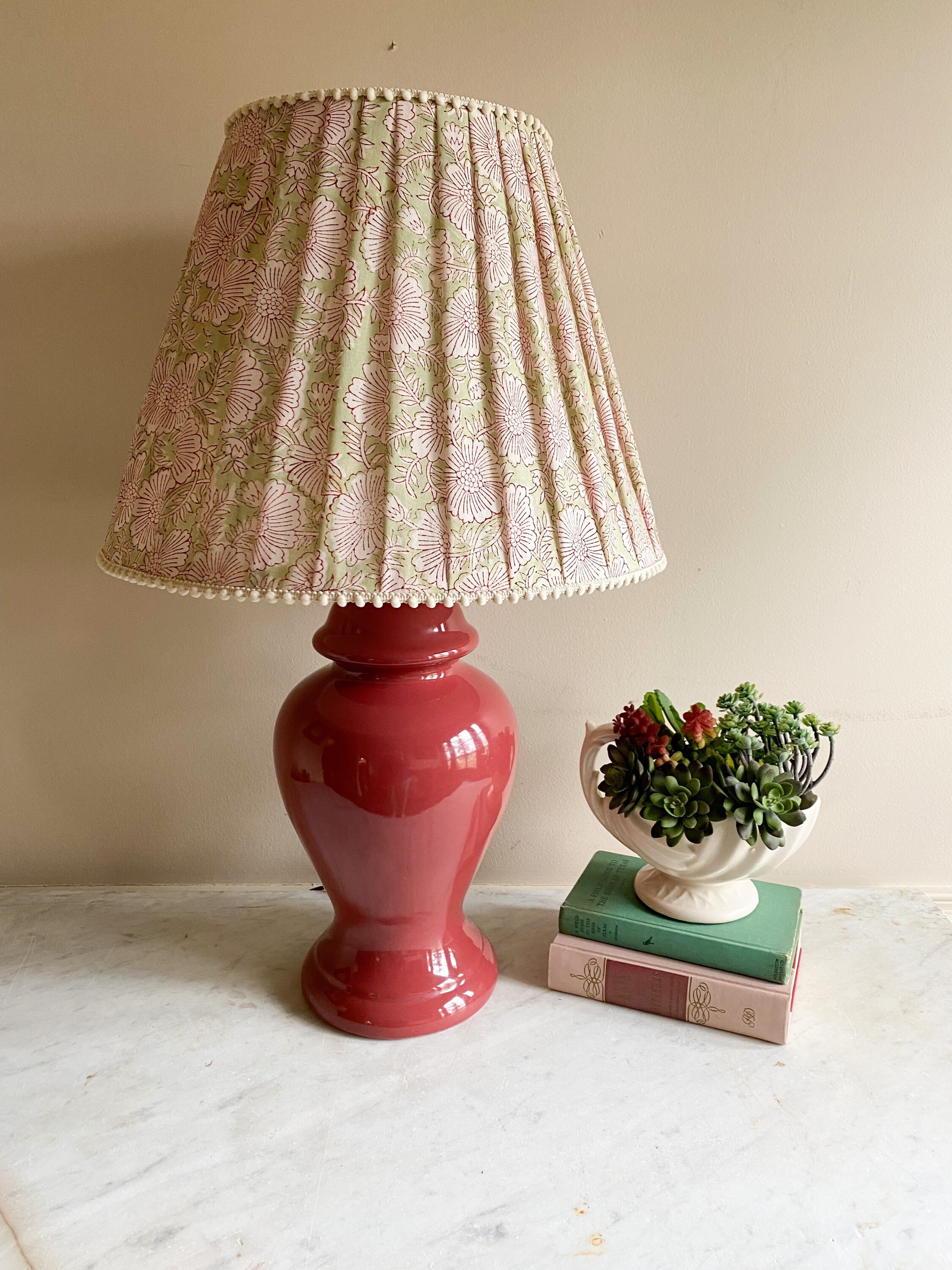 Vintage Ginger Jar Lamp shade Sold Separately Etsy