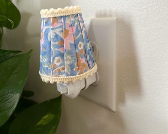 Nightlight with Handmade Lampshade
