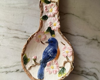 Antique Ceramic Spoon Rest