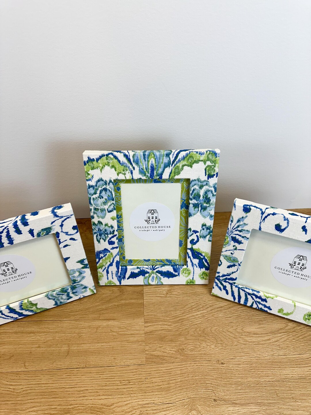 Linen Frame SET of THREE Linen Fabric Wrapped Picture Frames - Etsy