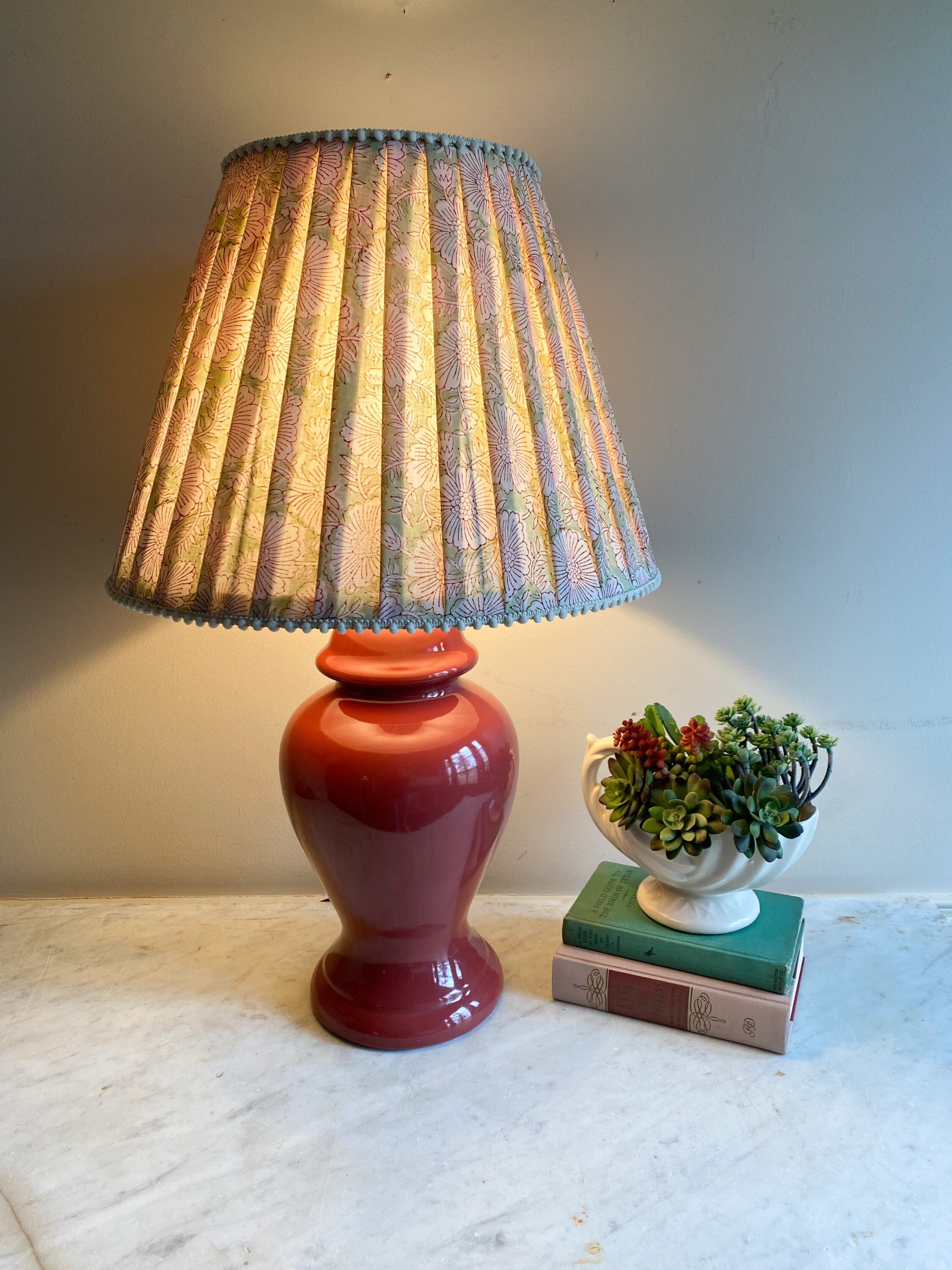 Vintage Ginger Jar Lamp shade Sold Separately Etsy