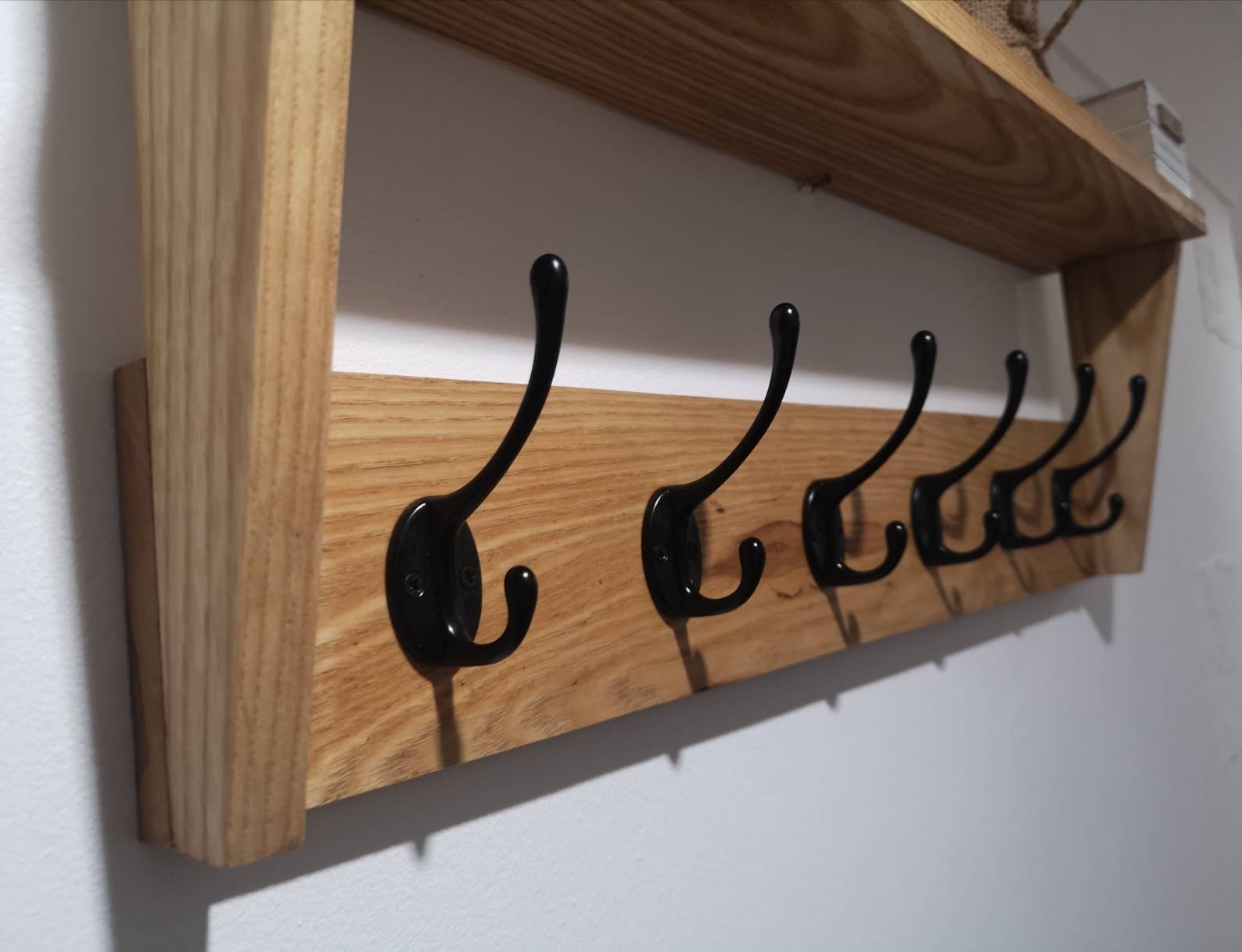 Coat Rack With Shelf Entryway Organiser - Etsy UK