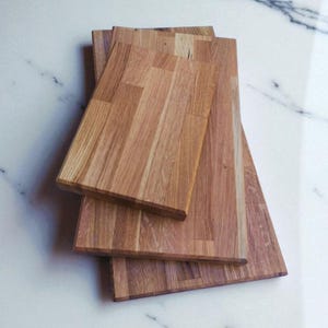 Oak Chopping Board Thick Butchers Block 40mm 60mm thick image 6