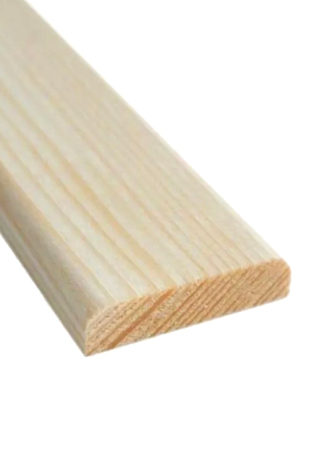 Pinhead Trim 5x 1m Pine Trim Moulding Decoration Threshold Wooden Beading Floor ...