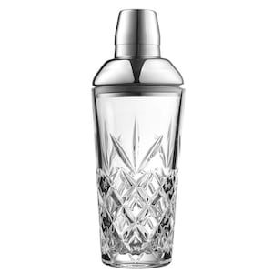 Vintage Martini Shaker: Stainless Steel & Crystal Glassware (24-oz) Bild 7
