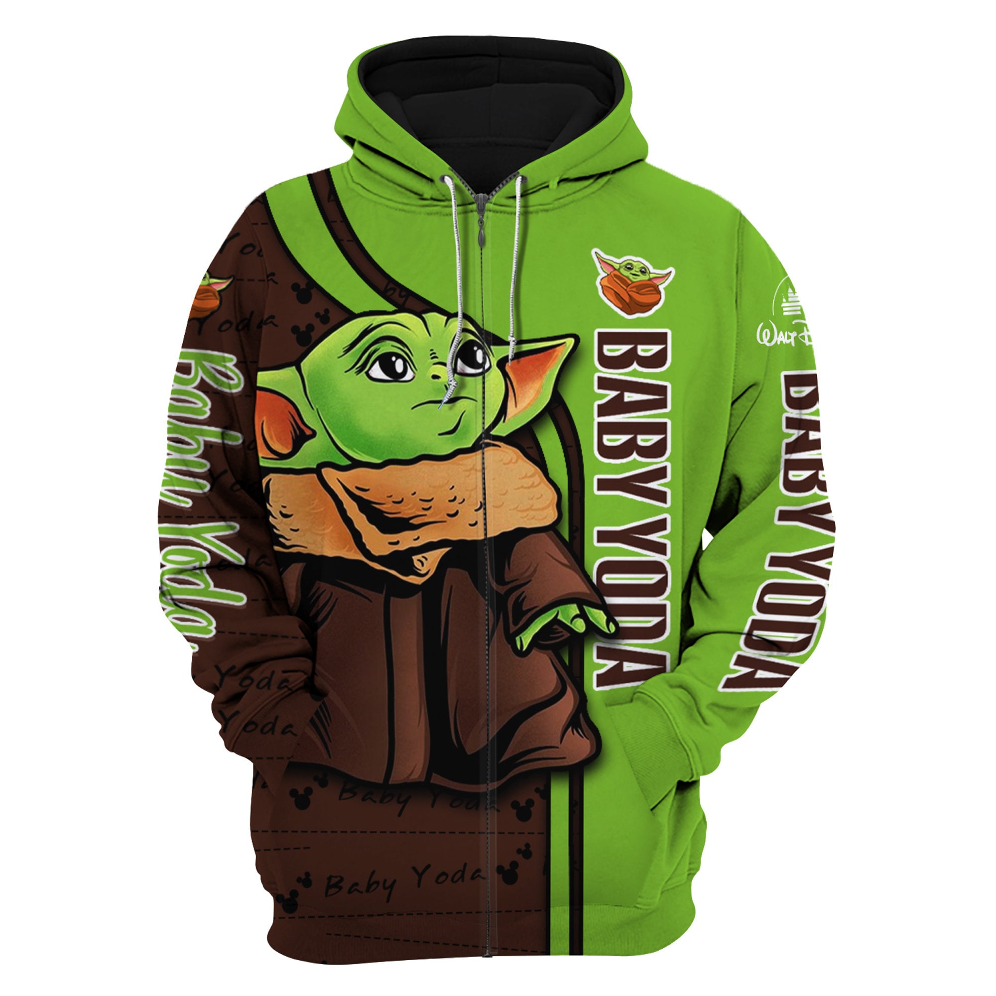 Discover Baby Yoda | Disney 3D Hoodie