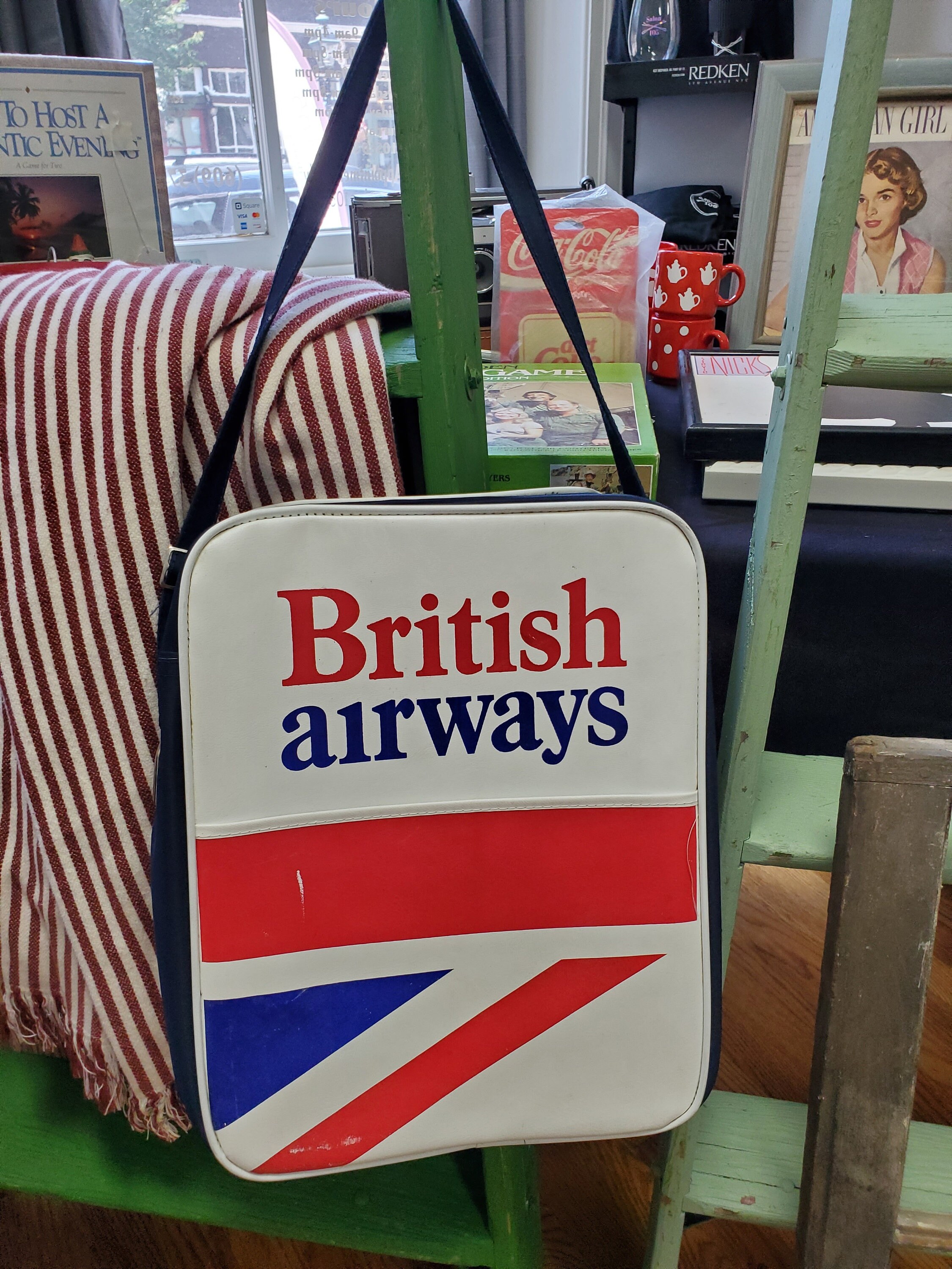 Original British Airways Flight Bag Etsy