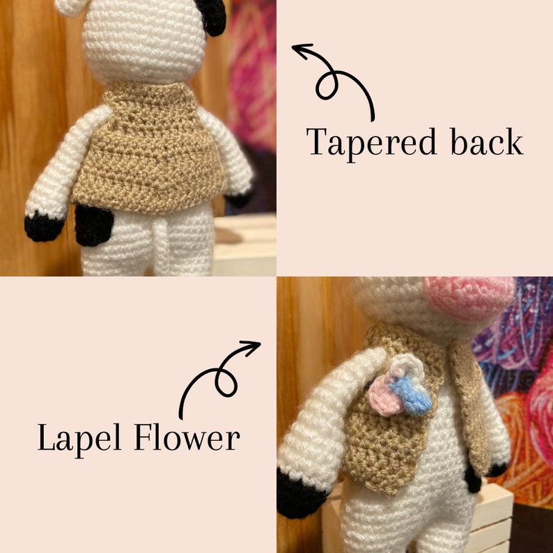 Stuffed Animal Clothes Crochet Pattern Vest Beginner to Intermediate Etsy