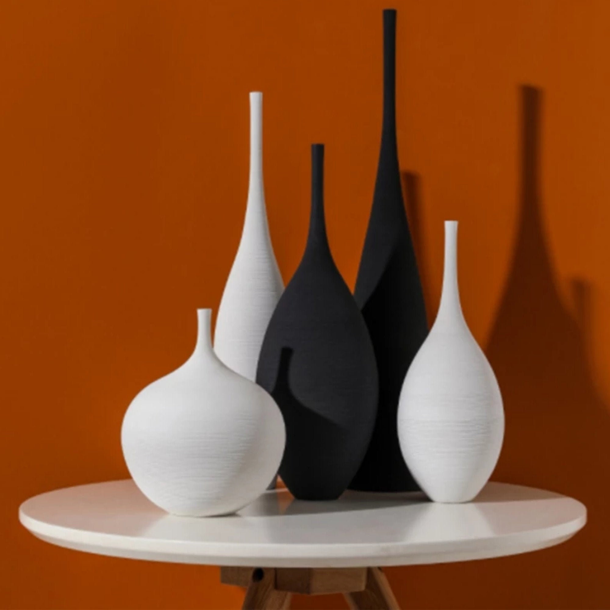 Wohnzimmer Moderne Vasen nordische Keramik Vase handgemachte Etsy