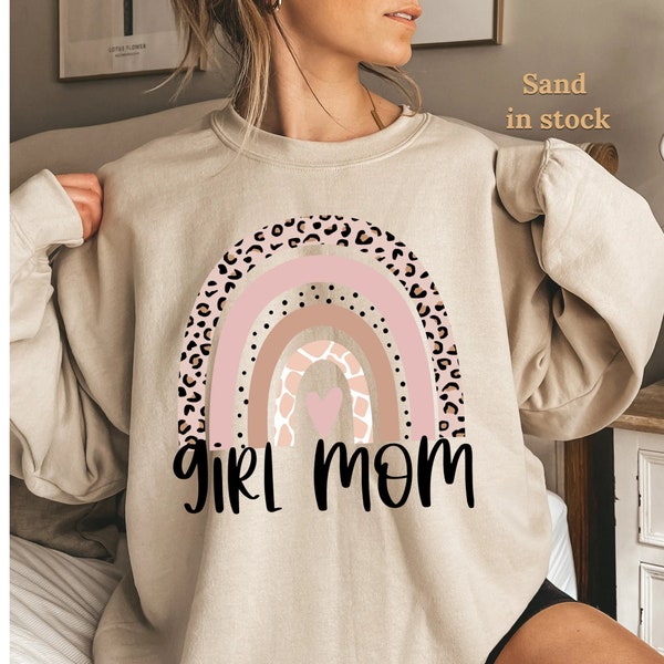 Girl Mom Sweatshirt,Girl Mom Sweater, Mother's Sweatshirt,Girl Mama Sweatshirt,Girl Mama,Mama Girl Sweatshirt, Mom of Girls,Girl Mom Shirt