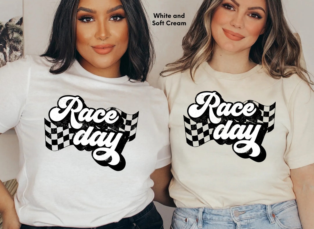 Race Day Shirt,distressed Checkered Flag Shirt,fast Cars Shirt,raceday ...