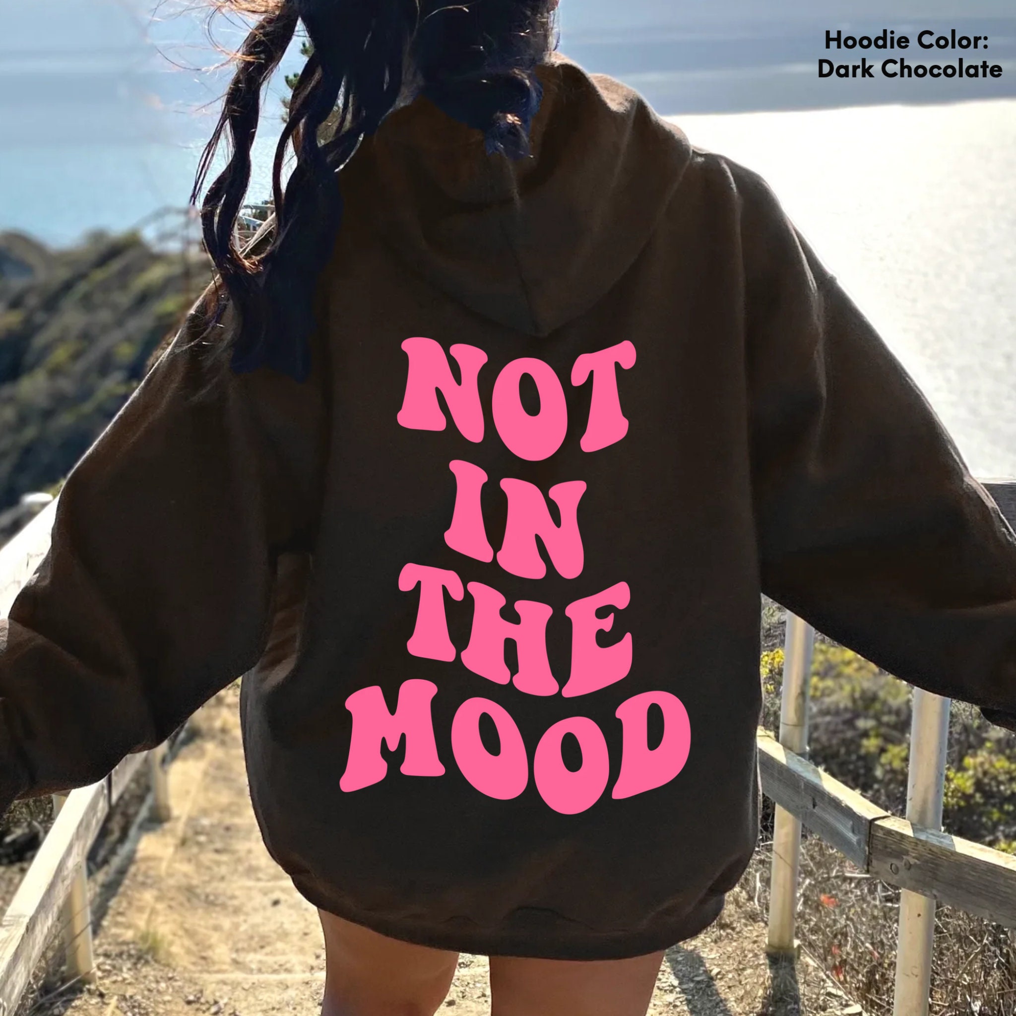 Not in the Mood Hoodie Aesthetic Hoodie Trendy Hoodie Preppy - Etsy