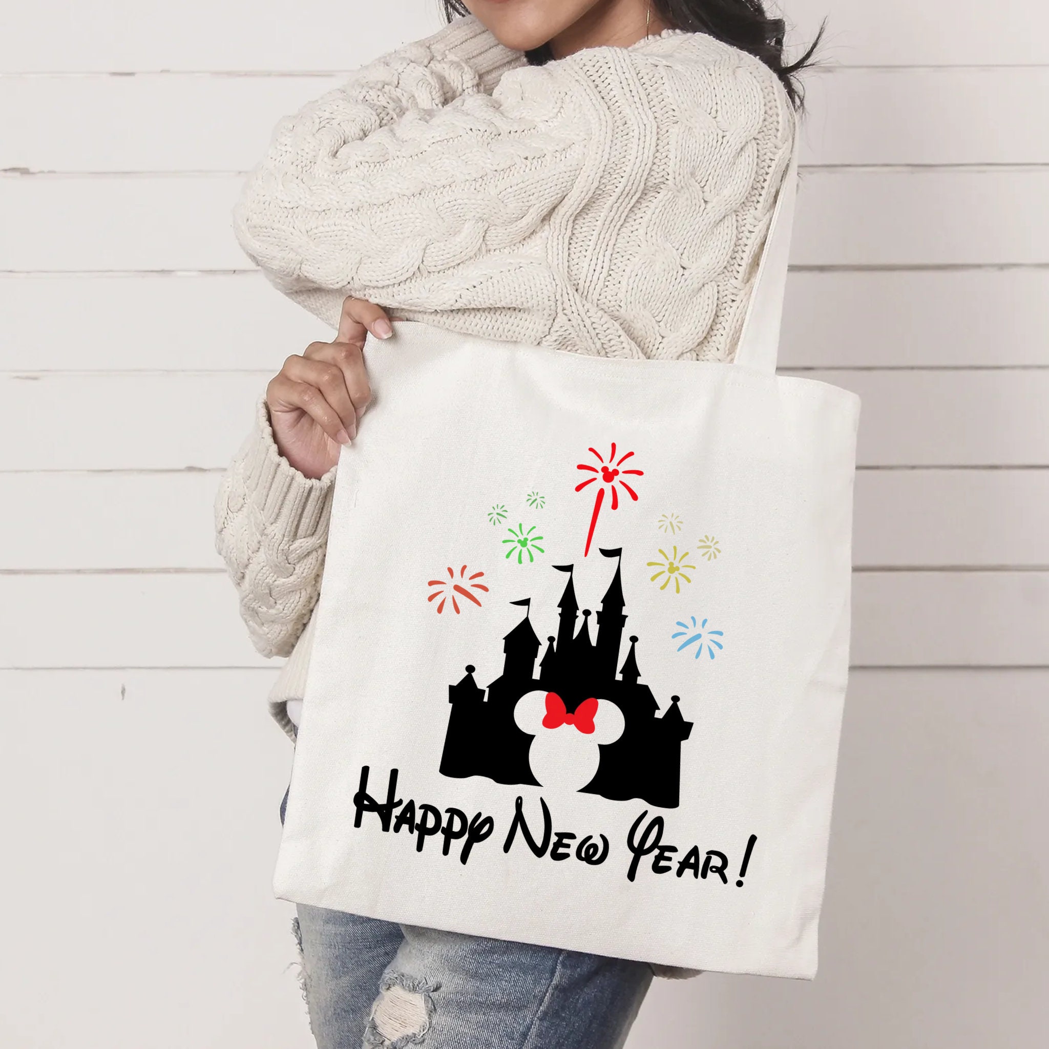 Discover Happy New Year Sweatshirt/Hoodie,Disney Christmas Shirt,Mickey Christmas Party Shirt,Disney Christmas  Shirt, Xmas Fireworks Shirt/Sweater