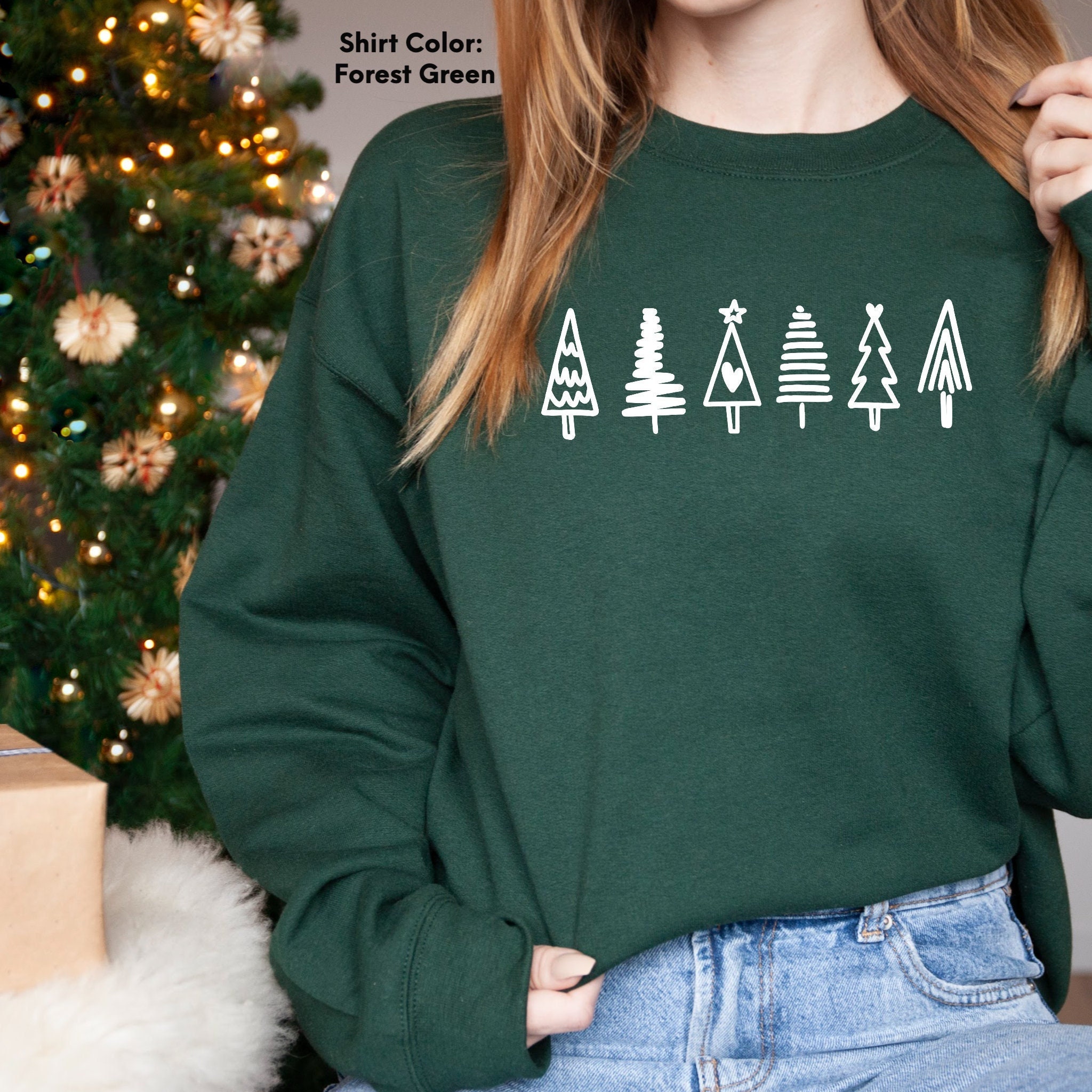 Christmas Tree Sweatshirt/hoodie 