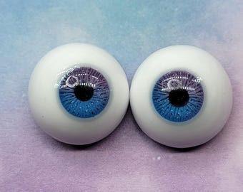 14/7mm Resin BJD Ball Jointed Doll Eyes - "Lunaris"