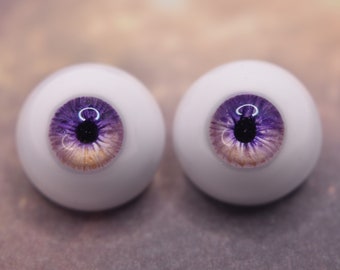 Resin BJD Ball Jointed Doll Eyes - Made to Order - "Sunset"
