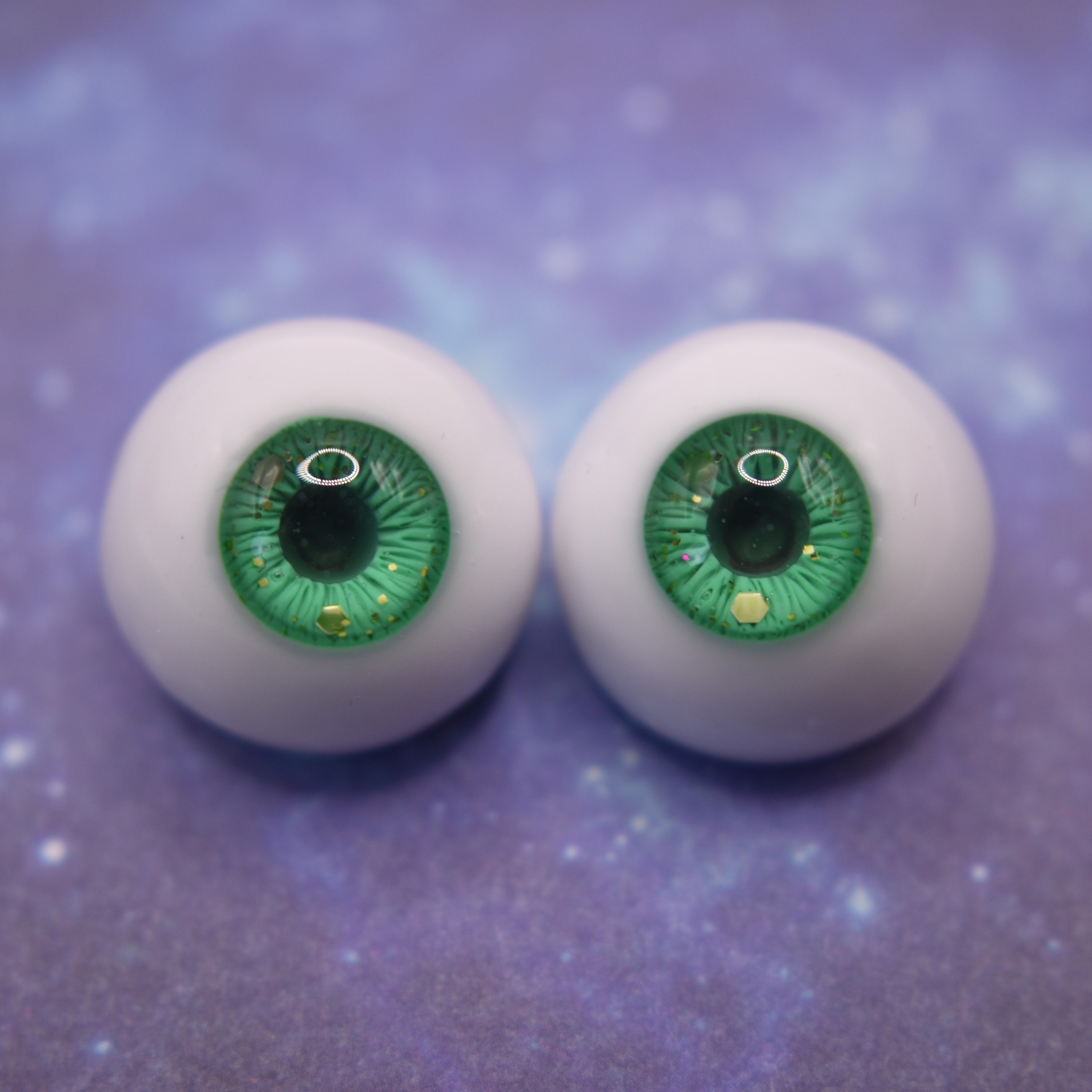 7 PAIR Plastic Oval Doll EYES 5mm IRIS Overall Size 7mm by 9mm for Doll,  Puppet, Troll, Fairy, Fantasy Art, Crafts, Jewelry Design A-1 