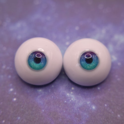 Resin BJD Ball Jointed Doll Eyes - "Galaxy" - 18/9mm 18/7mm