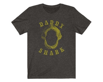 Fathers Day t-shirt, Daddy Shark t-shirt, Gift for him, Shark t-shirt, Funny t-shirt
