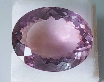 Rose de france amethyst, 33.30 Ct Big amethyst oval 20x25mm - pink amethyst - amethyst jewelry - large amethyst crystal, amethyst cut stone