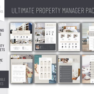 Landlord Essentials Kit | Property Management Templates | Marketing Flyer Templates | Welcome Home Information Templates | Edit In Canva