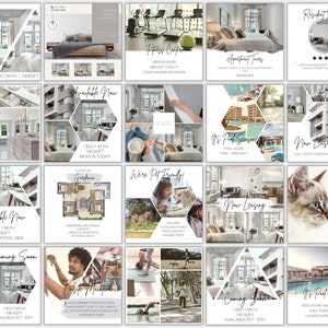 40 total templates that you can duplicate, edit, customize and use as many times as you want for Instagram posts.