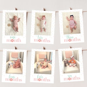 Cartes Jalon Sweet One, Bannière photo mensuelle, Première année, Anniversaire, Sprinkles, Beignes, Anniversaire de fille, Anniversaire de tout-petit, Modèle