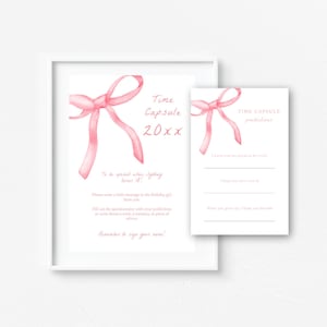 Les filles veulent juste être Une capsule, Carte et modèle de plaque, Premier anniversaire, Nœud rose, Un an, Anniversaire de fille, Ruban, Anniversaire de tout-petit