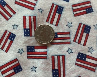 42” wide SBTHY American flag fabric Patriotic fabric July 4th fabric  Americana fabric