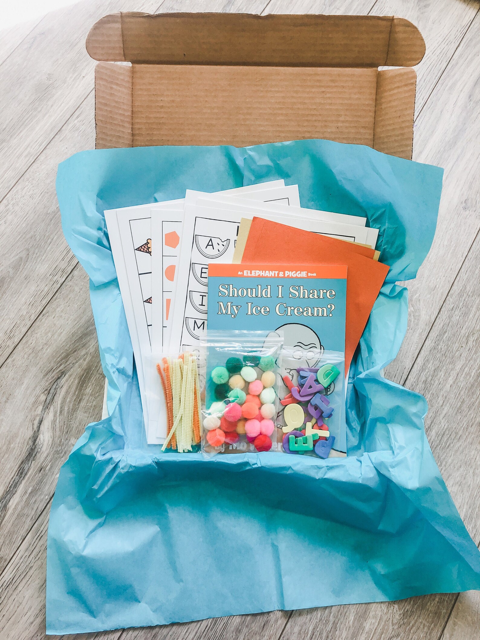 Preschool Learning Box Etsy
