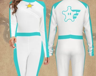 ロザリーナ コスプレ ジャンプスーツ：ギャラクティック プリンセス カートスーツ コスチューム