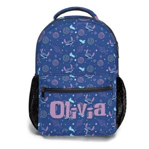Gepersonaliseerde steekrugzakset schoollunchtas etui Cadeau afbeelding 3