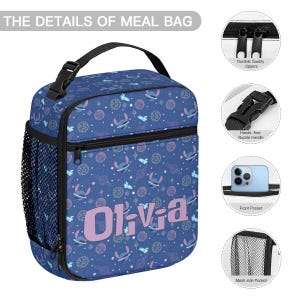 Gepersonaliseerde steekrugzakset schoollunchtas etui Cadeau afbeelding 9